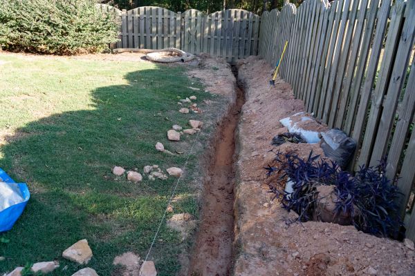 Trench Drain Installation in Hudsonville